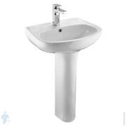Тумба под раковину слева Duravit Happy D.2 Plus 1600х408х550 4 ящика, белый глянец HP4963L2222