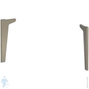 Ножки для тумбы Duravit XViu 2 штуки 10х25 цвет шампанское матовое XV971400000