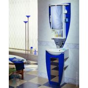 Уценка! Зеркало шкаф AQUATON Рекаро 620х1124х246 подвесной, с подсветкой, цвет: белый