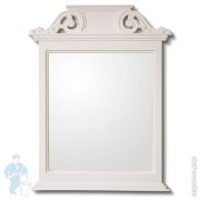Уценка! Зеркало Caprigo Victorian 690х870 цвет: Магнолия, багетная ППУ рама PL-V070 L800