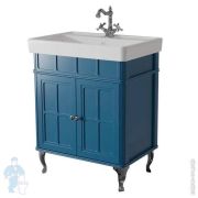 Тумба под раковину Caprigo Борго 70 (700х882х480) напольная, отделка blue 33418-B136