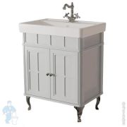 Тумба под раковину Caprigo Борго 70 (700х882х480) напольная, отделка bianco-grigio 33418-B177