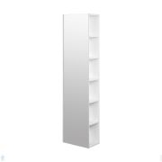 Шкаф-колонна AQUATON Сканди 1A253403SD010 400х230х1600 с зеркалом, белый