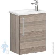 Тумба с раковиной Vitra Root 450х280х550мм, подвесная, 1 дверца, правая, цвет: кордоба 68065