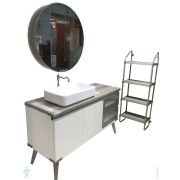 Уценка! Комплект мебели Scavolini Diesel Open Workshop тумба, раковина, зеркальный шкаф, стеллаж