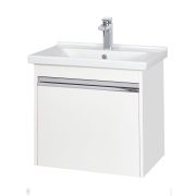 Зеркало Континент Frame Silver (800х600) с подсветкой, диммер, сенсор, часы, подогрев, серая рама
