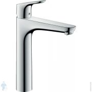 Смеситель Hansgrohe Focus 31608 для умывальника с высоким фиксированным изливом,донным клапаном,хром