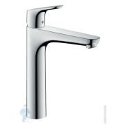 Смеситель Hansgrohe Focus 31518 для умывальника с высоким фикс. изливом, без донного клапана, хром