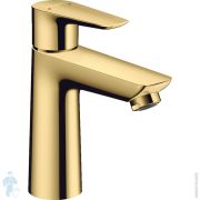Смеситель Hansgrohe Talis E 71710990 для раковины с донным клапаном, 110мм, полиров золото