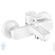 Смеситель KLUDI PURE&EASY для ванны и душа, однозахватный, белый 376819165