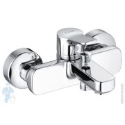 Смеситель KLUDI PURE&EASY для ванны и душа, однозахватный, хром 376810565