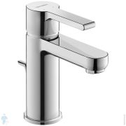 Смеситель Duravit B.2 для раковины однозахватный с донным клапаном, излив 101мм, хром B21010001010
