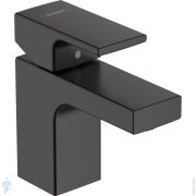 Смеситель для умывальника Hansgrohe Vernis Shape 71560670 однорычажный, фиксир. излив, д/к, черный