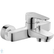 Смеситель Duravit B.1 для ванны настенный однозахватный с переключателем, хром B15230000010