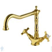 Смеситель для кухни Migliore Cucina PRINCETON двухзахватный, золото ML.CUC-851.DO