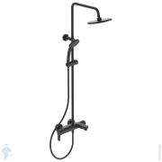 Душевая система Ideal Standard IDEALRAIN BC525XG однорычажный смеситель, верхний/ручной душ, черный