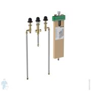 Hansgrohe Скрытая часть смесителя на борт ванны на 4 отверстия с sBox 13440180