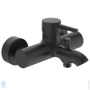 Смеситель для ванны/душа Ideal Standard CERALINE BC199XG настенный, однозахватный, черный матовый