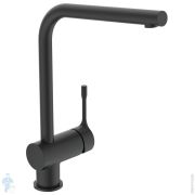 Смеситель для кухни Ideal Standard CERALOOK однозахватный, поворотный излив 322мм BC174XG мат черный