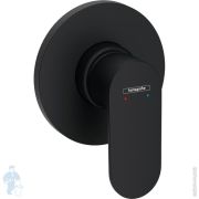 Смеситель для душа Hansgrohe Rebris S 72649670 однозахватный, встраиваемый, матовый черный