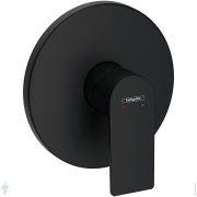 Смеситель для душа Hansgrohe Rebris E 72668670 однозахватный, встраиваемый, матовый черный