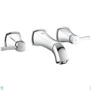 Уценка!Смеситель Grohe Grandera для умывальника, встраиваемый, двухзахватный, на 3 отв., цвет: хром