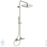Душевая система Ideal Standard CERATHERM T125 смеситель термостат, верх./ручной душ, серебро A7589GN