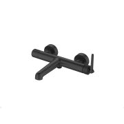 Смеситель для ванны/душа ESKO Bangkok Black BG54B настенный, однозахватный, короткий излив, черный