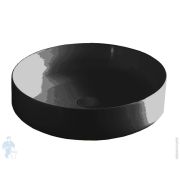 Полка FLOW Radius Mono 1000х92х90 настенная, 3 отсека, черный Fl-ra-m100-ч