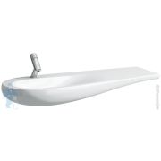 Полка FLOW Round Prima 150х96х1000 настенная, с крючками, белый Fl-ro-p15кр-б