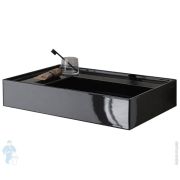 Полка FLOW Skyline Mono 700х92х90 настенная, 2 отсека, белый Fl-sky-m70-б