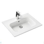 Полка FLOW Skyline Duetto 260х130х80 настенная, держатель для т/б слева, белый Fl-sky-du26л-б