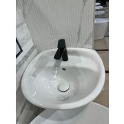Полка FLOW Skyline Mono 400х92х90 настенная, 1 отсек, черный Fl-sky-m40-ч