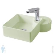 Полка FLOW Radius Mono 400х92х90 настенная, 1 отсек, черный Fl-ra-m40-ч