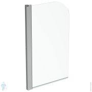 Уценка! Шторка на ванну Ideal Standard CONNECT 2 (800х1400) проф/алюминий, стекло прозр. T9924EO