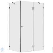 Полка FLOW Radius Mono 900х92х90 настенная, 3 отсека, белый Fl-ra-m90-б