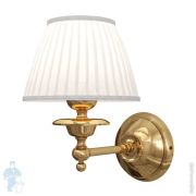 Светильник Caprigo с креплением на стену, плафон тканевый, покрытие золото 2240-ORO P3 028/16