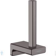 Держатель запасного рулона туалетной бумаги Hansgrohe AddStoris 41756340 одинарный, шлиф.черный хром