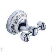 Крючок Ideal Standard IOM Square для одежды, двойной, с крепежом, хром E2193AA