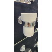 Туалетная щетка с держателем Ideal Standard IOM Square E2195AA настенная, нерж сталь, с крепежом