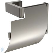 Держатель для туалетной бумаги Ideal Standard CONCA с крышкой, серебро T4496GN