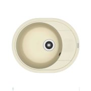 Мойка FLORENTINA Родос-580 (580х470х217) врезная на столешницу, с крылом, шампань 20.240.B0580.202