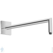 Кронштейн Duravit для верхних душей до 240 мм, накладка квадрат, 352мм, хром UV0670031000