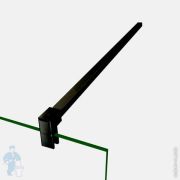 Кронштейн GOOD DOOR BAS BLACK 100 см цвет черный матовый