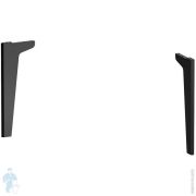 Ножки для тумбы Duravit XViu 2 штуки 10х25 цвет черный матовый XV971500000
