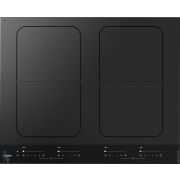 Индукционная варочная панель ASKO HI1655MF (640х50х510) 4 зоны нагрева (объединяемые), MattBlack
