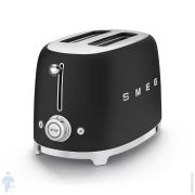 Тостер на 2 ломтика SMEG TSF01BLMEU (310х198х195), цвет черный матовый