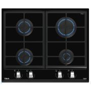 Газовая варочная панель TEKA Total GZC 64300 XBN BLACK (600х510) стеклокерамика, черная
