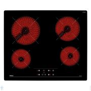 Электрическая варочная панель TEKA Easy TB 6415 BLACK (600х510) стеклокерамика, черная