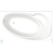 Шторка на ванну Jacob Delafon Serenity (800х1450) стекло матовое, профиль хром E4933-GA
